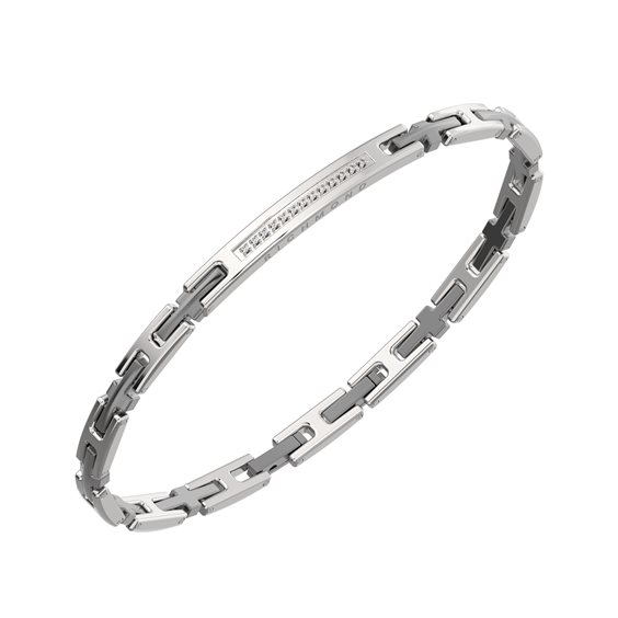 Bracciale John Richmond Uomo in Titanio JRCB10WB - JRCB10WB